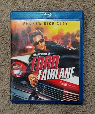 The Adventures Of Ford Fairlane Rare Oop Blu - Ray