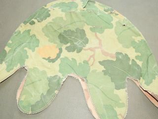 Us Army Usmc Marine Vietnam Short Flap Mitchell Camo M - 1 Helmet Cover Vtg Rare