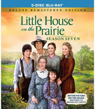 Little House On The Prairie Season Seven 7 Blu Ray Rare Oop