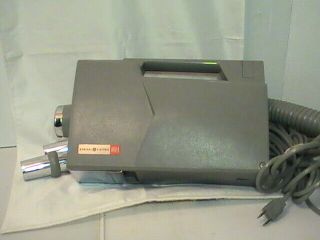 - Vintage Ge General Electric Rare Mv - 1 Vacuum Cleaner W Hose Mid Century