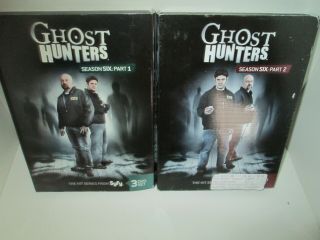 Ghost Hunters - Season Six Part 1 & 2 Rare (6 Disc) Dvd Set Sci - Fi Channel