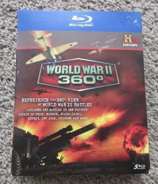 World War Ii 360 Blu Ray 5 Disc Box Set Documentary Patton Rare 2