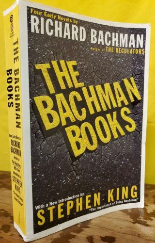 Stephen King The Bachman Books Rare First Plume Penguin Edition First/1st Print
