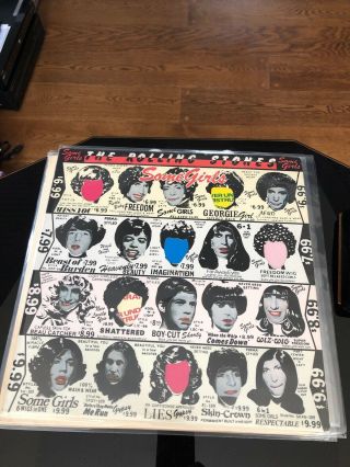 Rare Some Girls The Rolling Stones 1st Edition1978 Stereo Lp