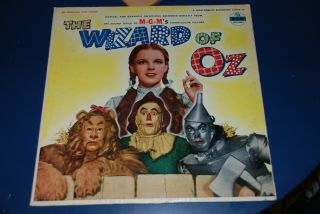 12 " Lp Judy Garland " The Wizard Of Oz " Us Mgm E3464 St 2nd Press,  Rare