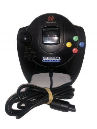 ‼️sega Sports Rare Black Dreamcast Controller - Hkt - 7700 Rare,  Htf‼️