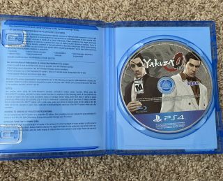Yakuza 0 Zero PS4 Playstation 4 RARE Release Blue Label Business CIB US 3