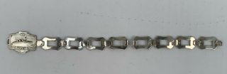 Rare Vintage Rms Queen Mary Sterling Silver Bracelet 1940s 13g
