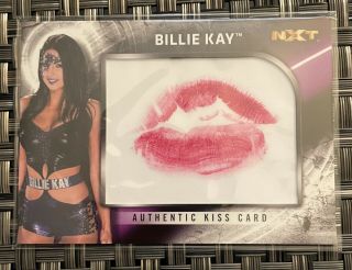 Billie Kay 2018 Topps Wwe Authentic Kiss Card 71/99 Rare