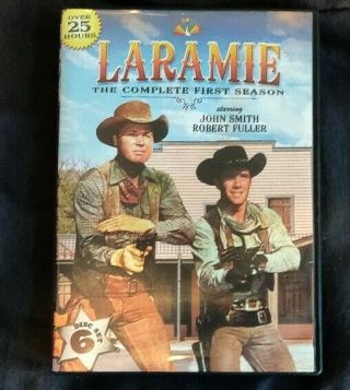 Laramie: The Complete First Season 1 One,  Rare Oop,  John Smith,  Western,  Good