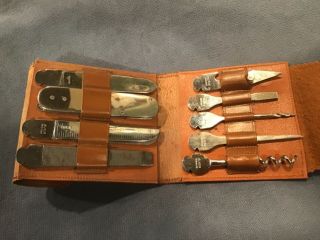 Vintage Rare Alker Pocket Tool Kit - - Made In Germany