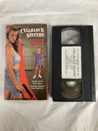 Cellblock Sisters,  Banished Behind Bars,  Rare Action Prison Stories Screener Vhs