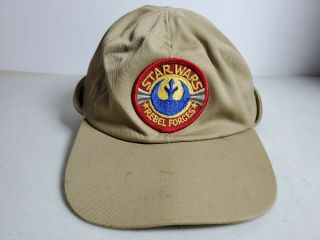 Rare Star Wars Vintage Esb Rebel Forces Cap By Thinking Cap Co 1980