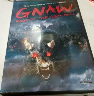 Gnaw Food Of The Gods Part 2 (dvd,  2004) Very Rare With Insert Oop Horror