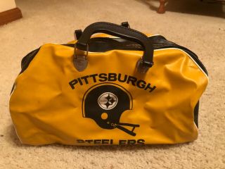 Pittsburgh Steelers Vintage Bowling Bag Rare