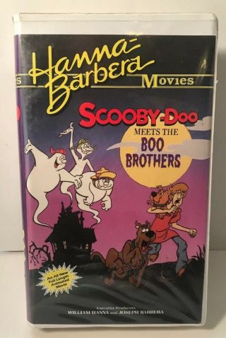 Scooby Doo Meets The Boo Brothers Beta Betamax Halloween Rare