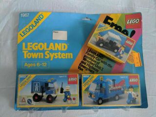 Vintage (1985) Lego Bonus Pack Set 1967 - 2 Town Value Pack - Very Rare