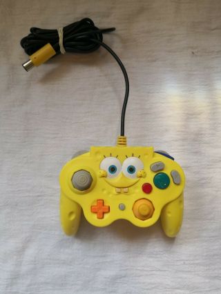 Spongebob Squarepants Nintendo Gamecube Controller - Rare - Read