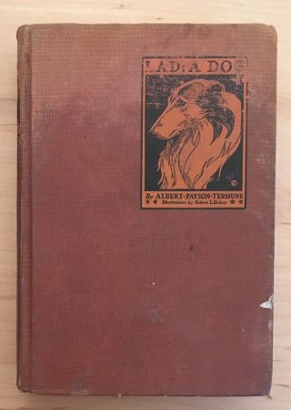 Vintage Hardback Lad A Dog By Albert Payson Terhune 1919 Book Rare Ep Dutton