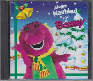 Barney Alegre Navidad 2000 Mexico Import Cd Rare Out Of Print Children 