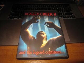 Boogy Creek Ii And The Legend Continues 1985 (dvd,  2005) Rare