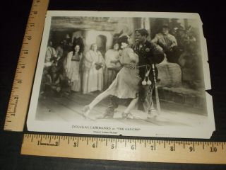 Rare Vtg Douglas Fairbanks The Gaucho United Artists Movie Photo Still