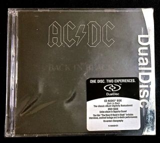 Ac/dc Back In Black Rare Audiophile High Res Audio Pcm Stereo Dualdisc