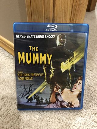 Hammer Films - The Mummy - Christopher Lee - Blu - Ray Rare Hard To Find Horror