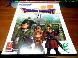 Dragon Warrior Vii (sony Playstation 1) Prima Strategy Guide Ps1 Quest Rare