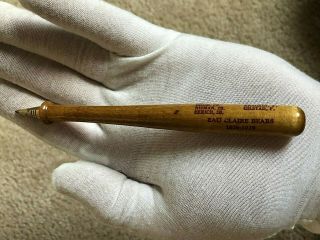 Rare Vintage Eau Claire Bears 100th Anniversary Wooden Twist Pencil (1839 - 1939)