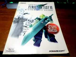 Final Fantasy Vii (sony Playstation 1) Bradygames Strategy Guide Ps1 Rare