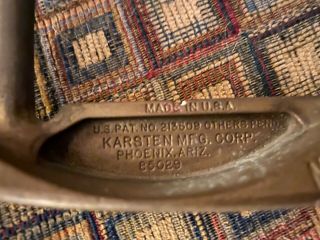 Rare 1966 Ping My Day 35” Bronze Vintage Putter Karsten Mfg Corp 85029 Scotty