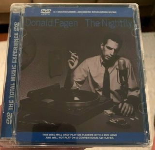 Donald Fagen - The Nightfly Dvd Audio Disc,  5.  1 Surround,  Steely Dan,  Rare Oop