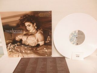 Madonna - Like A Virgin,  White Label Promo,  Very Rare Gold Stamp 1984