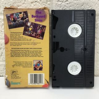 VERY RARE‼ Barney - The Backyard Show (VHS,  1988) Sandy Duncan • 1st RELEASE‼ 3