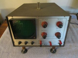 Rare Bell Howell Schools De Vry Institute Model 34 Oscilloscope -