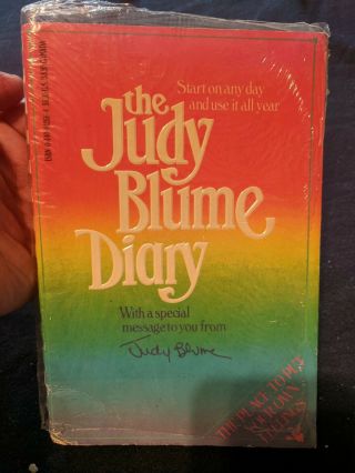 Judy Blume Diary (1st Edition 1981) By Judy Blume Still Rare