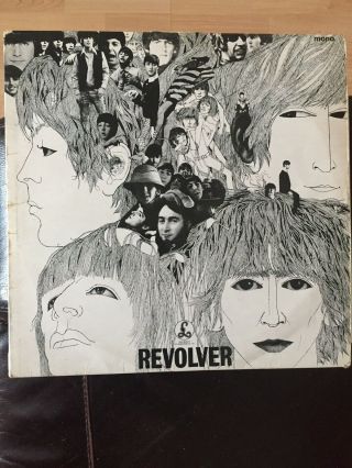The Beatles : Revolver.  Rare Uk Mono Vinyl Parlophone.  Matrix Xex 605 2/xex 606 2