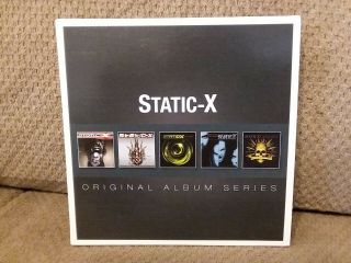 Static - X Album Series 5 Cd Box Set (rare Oop) 2012 Rhino