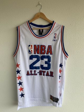 Michael Jordan Nba Vintage Reebok Jersey Xl 48 Rare All Star 2003 Atlanta
