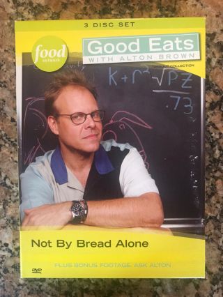 Not By Bread Alone Good Eats With Alton Brown 3 Dvd Set Rare