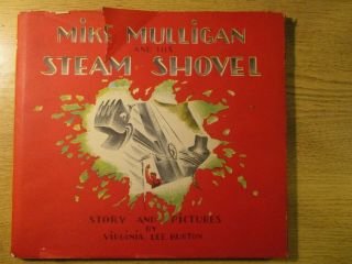 Mike Mulligan And His Steam Shovel In Dj Rare Early Edition W $2.  50 Price In Dj