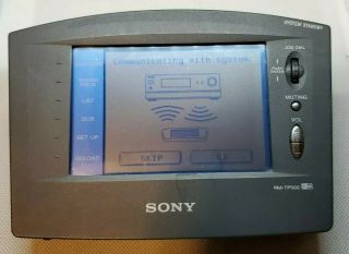 Sony Rm - Tp502 Touch Screen Remote Control Rare Htf Pre - Owned