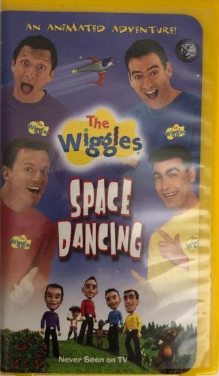 The Wiggles - Space Dancing (vhs,  2003) Never Seen On Tv - - Rare Vintage - Ship24h