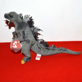 Rare Godzilla Ty Beanie Babies Plush Toy Japan Exclusive Limited Edition W/ Tag
