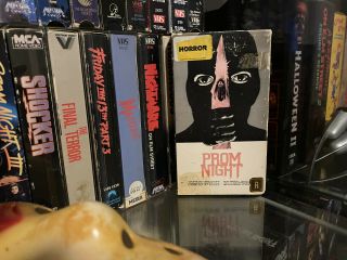 Prom Night (1980) - Vhs Horror Slasher - Rare Mca 1981 Jamie Lee Curtis