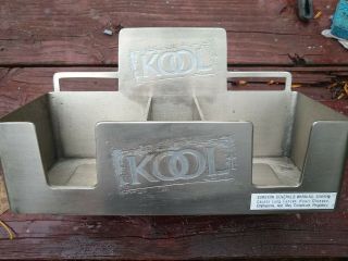 Vintage Kool Cigarettes Rare Advertising Metal Store Display Case Sign