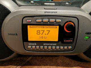 RARE Sirius Sportster SP - R1 Receiver Strong 87.  7 FM Transmitter 2