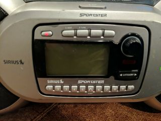 RARE Sirius Sportster SP - R1 Receiver Strong 87.  7 FM Transmitter 3
