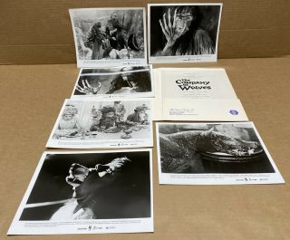 The Company Of Wolves 1984 Movie Studio Press Kit Orig.  Film Photos Docs Rare